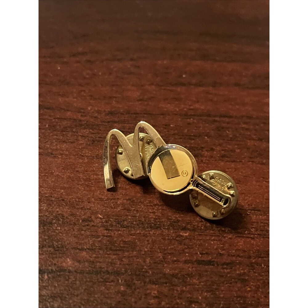 McDonald’s Golden Arches Magnifying Glass Employee Lapel Hat Pin